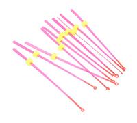 KIMISS Mini Tige d'extension de Pointe de Canne à Pêche pour la Pêche d'hiver, 10 Pièces, Pointe de Canne à sur Glace, Accessoires de pour équipement de 'Hiver (14 cm)