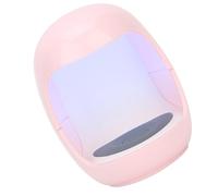 KIMISS MINI USB USB Single Dinger Nail Lampe for Gel Polish - Pink UV LED During Light, Design Compact, 45s / 60s Switch, Double Longueur d'onde 365 + 405 Nm, Portable et Pratique (PINK)