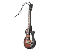 KIMISS Modèle de Guitare Miniature-réplique Décorative en Bois pour étagère d'exposition, Cadeau d'instrument de Musique à Collectionner