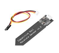 KIMISS Module Capacitif du Capteur d'humidité du Sol - Résistant à la Corrosion et Pi de Framboise - Tension Large 3,3-5,5 V, Jardinage et Soins Végétaux