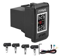 KIMISS Moniteur de Pression des Pneus Système de Surveillance de la Pression des Pneus ABS TPMS pour la série de voiture