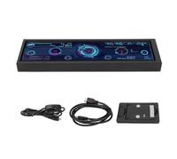 KIMISS Moniteur IPS 8,8 1920 X 480 pour Boîtiers PC - Écran pour et, Coque Métallique, Moniteur de Température CPU/GPU/SSD