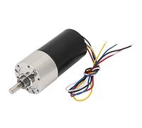 KIMISS Moteur à Couple élevé Micro Moteur sans Balais Réduction de Vitesse DC12V pour Instrument de Mesure de Haute Précision Mini à Courant Continu (600 TR/Min)