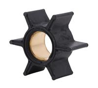 KIMISS Moteur de Bateau à Turbine Hors-bord 47 89981 Performance de Refroidissement du Débit D'eau Améliorée pour Moteur Hors-bord Plastique Noir