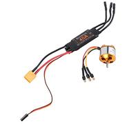 KIMISS Moteur RC ESC, 2212 1000KV 40A, Ensemble d'accessoires sans Balais, Moteurs électriques, Drone, Hélicoptère, Modèle FPV Complet Compatible avec Avion