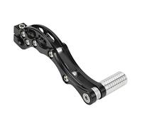 KIMISS Moto Starter, Start Lever Alliage D'aluminium Kickstarter Levier Accessoire Universel pour Moto Scooter (Le Noir)