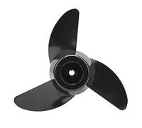 KIMISS Motorguide Hélice Guide du Moteur Propulseur de Moteur de Pêche à la Traîne 3 Lames 12V24V Épaissir Le Propulseur électrique en Plastique Raccord de Moteur Hors-Bord Accessoire