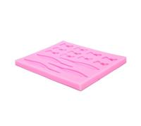 KIMISS Moulage de Fondant en Silicone en Forme d'arc pour la Décoration de Gâteaux - Mini Nœuds Polyvalents - Plateau à Fondant en Silicone Réutilisable pour l'artisanat Exquis Fait à la