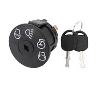 KIMISS Mower Ignition Starter Switch with 2 Keys | ABS et métal durables, connexion efficace, compatible avec Troy Bilt, spécifications OEM.