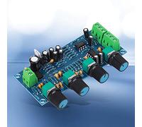 KIMISS NE5532 Amplificateur de Puissance Module de Carte Tonale Kit | Compatible DC 12-24V, Installation simple, Aigus et basses réglables
