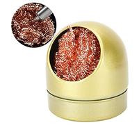 KIMISS Nettoyant pour Pointes de Fer à Souder - Boules Métalliques avec Base | Nettoyant Efficace pour Buses de Soudage pour une efficacité de Travail Améliorée et une Prévention de l'oxydation