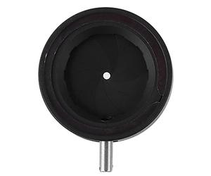 KIMISS Objectif à Diaphragme Réglable pour Appareils Photo Numériques et Lasers - Système d'ouverture Manuel Mécanique 1~12 Mm