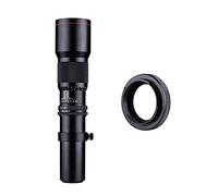 KIMISS Objectif Super Téléobjectif 500 Mm F/8.0-32 avec Zoom Manuel de Remplacement pour Rebel T3 T3i T4i T5 T5i T6 T6i T6s T7 T7i SL1 SL2 6D 7D 60D 70D 77D 80D
