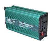 KIMISS Onduleur à Onde Sinusoïdale Modifiée 300 W - Convertisseur de Puissance Intelligent pour Réfrigérateurs, Cuisinières à Induction et Plus Encore | DC12V à AC220V | Alimentation électrique Sûre