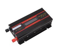 KIMISS Onduleur de Puissance 1000W, Double Tension 12V 24V à 240V AC, Onduleur Solaire Sinusoïdal Pur avec écran LCD Intelligent, VR Idéal, Camion, énergie Solaire, Usage Domestique