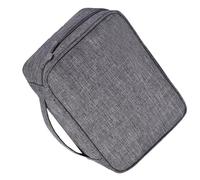 KIMISS Organisateur de Cordon en Silicone + Boîte de Rangement de Câble Banque d'alimentation Écouteur U Disque Multifonctionnel Sac Numérique Organisateur + Étui de Transport Portable