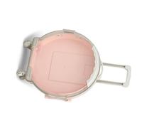 KIMISS Organisateur de Rangement de Jouets pour Enfants élégant - Organisateur de Jouets pour Enfants Multifonctionnel Mini Boîte de Rangement de Cosmétiques en Forme de Valise Ronde avec Roue pour