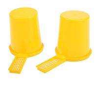 KIMISS Outil d'alimentation en Eau pour Les Abeilles : 2 Pièces pour Apiculteur, Entrée de Miel, Abreuvoir pour Abeilles, Ensemble de Bouteilles, Outil de Bol - Équipement pour Boire de la