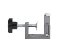 KIMISS Outil de Gabarit de Poignée d'armoire Réglable 32 Pièces Outils de Localisation de Trous Obliques 15 Degrés Haute Résistance Durable Résistance à l'usure Guide de Perçage pour Boutons et