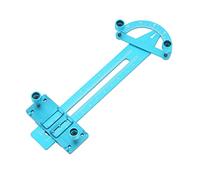 KIMISS Outil de Mesure d'amortisseur RC en Alliage d'aluminium, Réglage, Outil de Mesure 'Amortisseur Solide et Durable pour Voiture RC - Pince à Bille Multifonction (Blue)