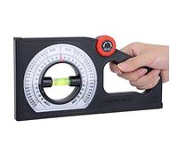 KIMISS Outil de Mesure de Pente, Compteur ABS Multifonctionnel, Mesure Précise de l'angle avec Conception Ergonomique, adapté à l'ingénierie Civile et de la Construction, Non Magnétique (Non