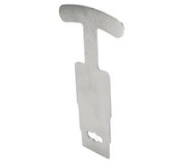 KIMISS Outil de Retrait de Bouchon de Piscine et Désinstallation de Bouchon de Vidange pour Buses, Outil Métallique à Poignée Ergonomique pour Raccords de Globe Oculaire de Piscine et de Spa