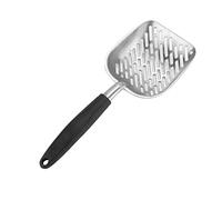 KIMISS Outil de Sable pour Animaux de Compagnie en sergé d'alliage d'aluminium de Litière de Chat de Pelle Profonde Durable avec la Poignée pour Le Bac à Litière