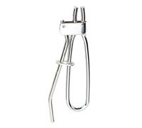 KIMISS Outil de Serrage de Tuyau de Fluide, Pincement de Tuyau de Frein en Acier Finition Chromée Ouverture de 12 Mm Bords de Mâchoire Arrondis Outil de Serrage de Tuyau de Carburant pour Ligne de Liq
