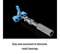 KIMISS Outil d'installation/de Retrait de Roulement Modèle RC pour Roulement en Alliage d'aluminium OD 2-18mm-accessoire Durable pour Voitures, Camions, Bateaux