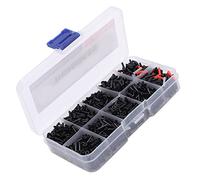 KIMISS Outil d'oeillets de Badminton, Ensemble d'œillets avec Raquettes de Raquette, Protecteur de Seau de Raquette, Outils de Cordage, Pièces de Rechange en Nylon