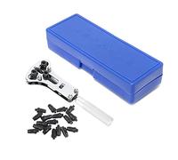 KIMISS Outil d'ouverture de Boîtier de Montre à Visser - Clé en Acier Inoxydable pour Réparations de Montres, Remplacement de la Batterie et Retrait du Boîtier - Compatible avec Différents Modèles de