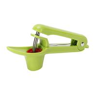 KIMISS Outil Efficace de Piter des Cerises - Retonnement de Noyau en Acier Inoxydable pour les Cerises, les Olives et les Dates | À une Main | Conception Compacte et Portable