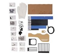 KIMISS Ouvrir Le PC | Cartes Mères ATX/ITX/MATX à Cadre Vertical en Aluminium - Excellentes Constructions de Dissipation Thermique (Bleu Noir)