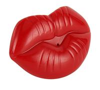 KIMISS Pacificateur de Lèvres Drôles pour bébé - Jolie Tétinette de Mamelon en Forme de Lèvres, Silicone Libre de BPA pour Mâcher en Toute sécurité