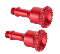 KIMISS Paire de Joysticks de Télécommande en Alliage d'aluminium pour AIR 2 - Accessoires de Drone Légers pour un Contrôle amélioré (rouge)