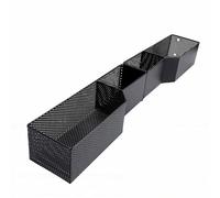 KIMISS Panier Panier Intérieur Avant Plateau De Rangement De Chariot De Rangement De Tableau De Bord De Avant 10L Acier Allié Noir pour DS Precedent 2000-2026