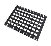 KIMISS Panneau de Rangement pour Lit de Camion - Panneau Molle en Alliage D'aluminium 800 X 600 Mm avec Montage Polyvalent pour Outils et Accessoires