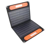 KIMISS Panneaux Solaires Portables 60 W - Double Chargeur Solaire Pliable USB pour le Camping, Ordinateur Portable et Chargement d'appareils, Kit d'énergie Solaire Monocristallin