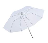 KIMISS Parapluie Souple Nylon Métal 33 Pouces Translucide Parapluie Souple pour Photographie Studio Flash Diffuseur De Lumière Softlight Blanc