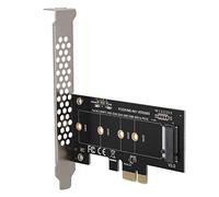 KIMISS Pcie 3.O Nvme Pcie 3.0 1X Nvme Noir PCB Pci E vers M.2 Convertisseur de Connecteur de Carte D'extension pour Disque Dur M2 Ngff Nvme