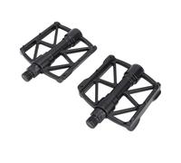 KIMISS Pédales de VTT Antidérapantes - Alliage d'aluminium Durable, Conception Creuse Compatible avec la Route et Le Cyclisme (Black)