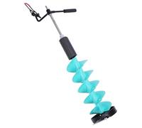 KIMISS Perceuse de Pêche à Tarière électrique avec Adaptateur et Rallonge pour Une Pêche sur Glace Efficace 8 Pouces