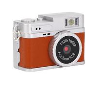 KIMISS Petit Caméra Numérique de Clés de Trèfle 20MP 1080p Caméscope Vidéo pour Les Activités de Plein Air (Brown)