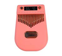 KIMISS Piano à Pouce électronique Intelligent Kalimba à 17 Touches - Instrument de Musique Portable avec fonctionnalité Multimode et Notes Gravées - Idéal pour les Adultes Débutants (Rose)