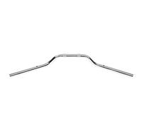 KIMISS Pièce de Rechange de Barre de Traînée de Guidon de Traqueur en Acier de Moto de 22mm(Chrome)