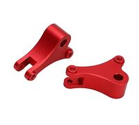 KIMISS Pièces de Mise à Niveau du Culbuteur Avant en Aluminium de qualité Supérieure, pour Voitures E-vxl et 1/16 RC, Conception Légère et Durable (Rouge)