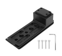 KIMISS Pied de Collier D'Objectif, Support de Plaque à Dégagement Rapide pour Objectif FE 400 800 Mm F6.3 8 G OSS, avec Trous de Vis 1/4 3/8" pour Base de Montage sur Trépied