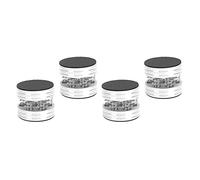 KIMISS Pieds d'isolation de Haut-Parleur à Ressort - 4 Coussinets pour Amplificateurs HiFi, Platines Vinyles, Haut-parleurs - Solution d'amortissement du Bruit (Silver)