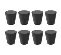 KIMISS Pieds d'isolation de Haut-Parleur de qualité Supérieure - 8 Coussinets Anti-Vibrations en Caoutchouc pour Platines Vinyles, Amplificateurs, Lecteurs CD - Amortisseur pour Une qualité Sonore