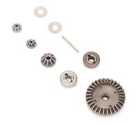 KIMISS Pignons d'engrenage Différentiel en Métal et Ensemble d'engrenages 'entraînement, Adaptés aux Voitures RC 16889A 1/16 SG1601 SG1602, 16889